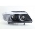 BMW E90 05-12 Black Projector Headlamp w Crystal Bar